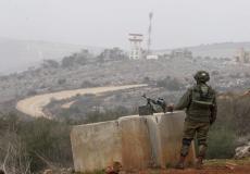 الحدود مع لبنان - توضيحية 