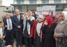 مسيرة نظمها الاتحاد العام للمرأة الفلسطينية