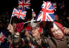 بريطانيون يحتفلون بخروج بلادهم من الاتحاد الأوروبي