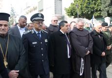 الشرطة تؤمن وتشارك بمراسم استقبال حارس الأراضي المقدسة في بيت لحم