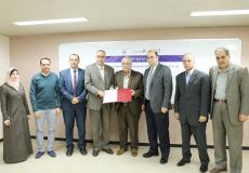 غرفة تجارة وصناعة محافظة غزة توقع مذكرة تفاهم مع الكلية الجامعية