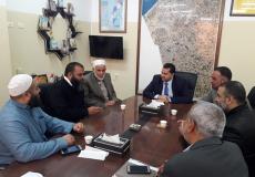 نائب كتلة التغيير والإصلاح الأسطل يزور بلدية رفح