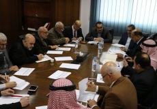 ظافر ملحم رئيس سلطة الطاقة يلتقي وجهاء غزة