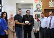 صيدم يستقبل طالبات مخترعات سيشاركن في رحلة علمية لتركيا