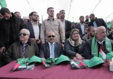 مشاركة ثلاثة وزراء من حكومة التوافق الوطني في مهرجان انطلاقة حركة "حماس"