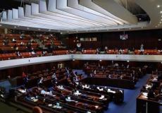 الكنيست الإسرائيلي في جلسته بالأمس