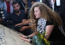 المحررة التميمي توجه رسالة إلى أبناء شعبنا 