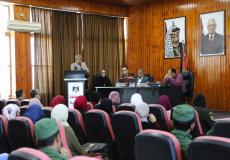 ورشة عمل حول المخدرات الالكترونية في قلقيلية