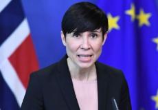 وزيرة الخارجية النرويجية