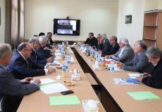 اجتماع عقده مجلس التعليم العالي برئاسة الوزير صبري صيدم لمناقشة سبل دعم صندوق إقراض الطلبة