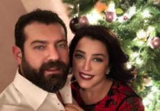 عمرو يوسف برفقة زوجته كندة علوش