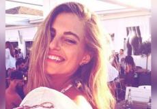 من هي لين زيدان زوجة طوني فرنجية في عرس اليوم