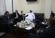 اللقاء في مقر الوزارة برام الله