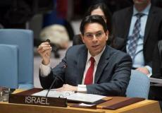 سفير إسرائيل في الأمم المتحدة داني دانون
