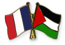 علمي فلسطين وفرنسا- أرشيفية