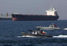 احتجاز سفينة في خليج عمان