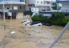 فيضانات نابل التونسية 