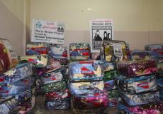 انصار الدولية بالتعاون مع اسعاد الطفولة تنفذ مشروع الشتاء الدافئ