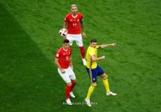 السويد تقصي سويسرا وتتأهل لربع نهائي مونديال روسيا