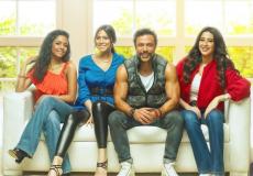 إمام يتوسّط جميلات المسلسل