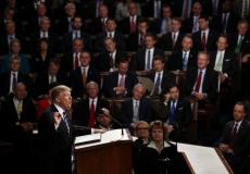 الرئيس الأمريكي دونالد ترامب في الكونغرس -ارشيف-