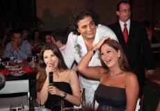 اليسا ونانسي عجرم في حفل غنائي