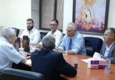 لقاء بين الجبهة الشعبية وحزب الشعب في دمشق