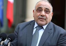 رئيس الوزراء العراقي عادل عبد المهدي