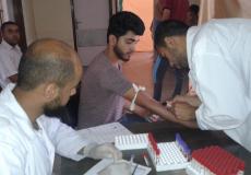 الخدمات تجري الفحوصات الطبية اللازمة للطلبة المسجلين بكلية الرباط الجامعية