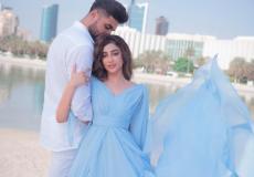 شاهد عقد قران أبرار سبت على لاعب كرة قدم