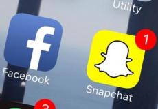 تطبيق سناب شات وفيس بوك