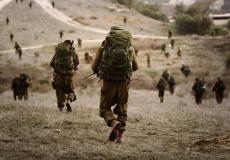 جنود جيش الاحتلال على حدود غزة -توضيحية-
