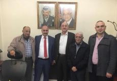 وفد حركي يزور أمين سر وأعضاء قيادة حركة فتح في لبنان
