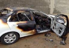 احراق سيارة في مدينة العفولة دون إصابات