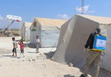 مخيم دير البلوط في الشمال السوري