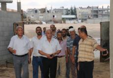 وفد من الجبهة الشعبية يتفقد الجرحى