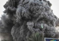 غزة: حصيلة أضرار وخسائر مقر الإسعاف والنقل التابع لوزارة الصحة