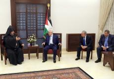الرئيس عباس يستقبل بطريرك الأرمن الأرثوذكس