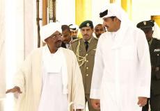الرئيسان القطري والسوداني