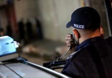 أحد أفراد الشرطة الفلسطينية بغزة 