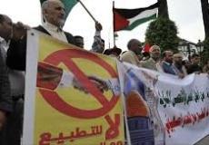 حماية يستنكر كافة مظاهر التطبيع مع الاحتلال