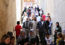 الآلاف من المواطنين يحيون الهجرة النبوية في الحرام الابراهيمي الشريف