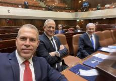 بنيامين نتنياهو وبيني غانتس