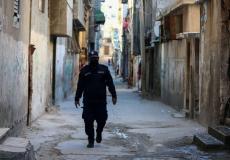 انتشار امني في غزة في ظل تفشي فيروس كورونا