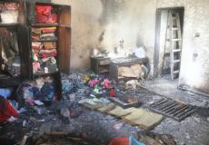 بعد حرق منزله.. مواطن غزي يناشد الرئيس بإعادة راتبه المقطوع 