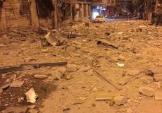 قصف اسرائيلي على غزة