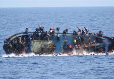 غرق سفينة تحمل مهاجرين -صورة تعبيرية-