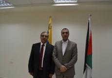 لقاء حزب الشيوعي  مع سفير فنزويلا في فلسطين