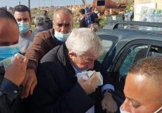 إصابة رئيس حركة فتح محمود العالول