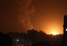 قصف على غزة - أرشيفية 